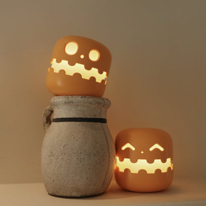 Rechargeable Halloween Pumpkin Lantern – Perfect Party Decor & Spooky Gift