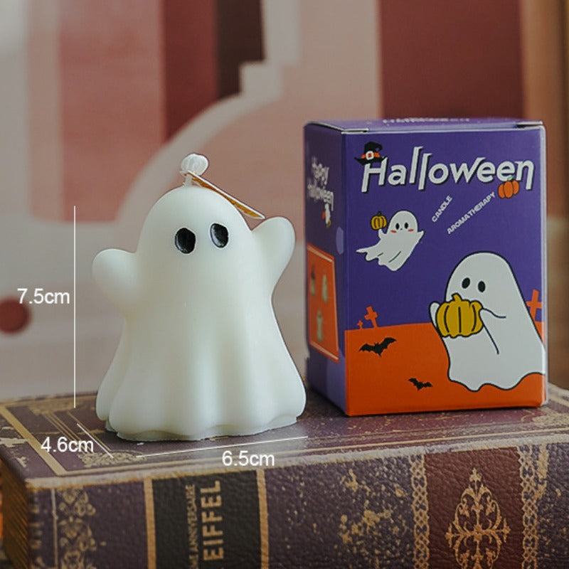 Halloween Ghost Scented Candle – Cute Design, Handcrafted Scents, and Perfect for Festive Decor!