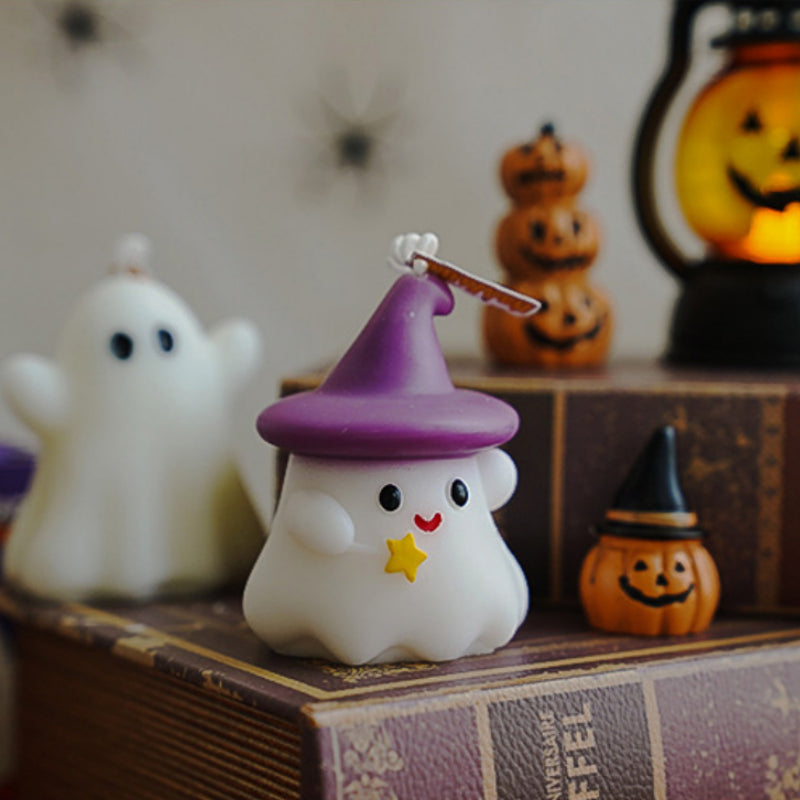 Halloween Ghost Scented Candle – Cute Design, Handcrafted Scents, and Perfect for Festive Decor!